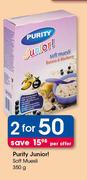 Purity Junior Soft Muesli-2 x 350g