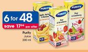 Purity Juice-6 x 200ml