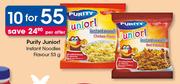Purity Junior Instant Noodles Flavours-10 x 53g