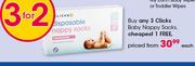 Clicks Baby Nappy Sacks-Each