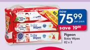 Pigeon Baby Wipes 82x3-Per pack