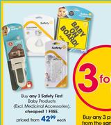 Safety First Baby Products(Excl Medicinal Accessories)-Each
