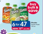Rhodes Squish Puree-6 x 110ml