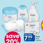 Dove Baby Toiltries-Each
