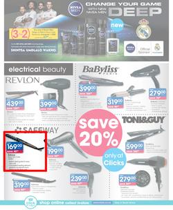 Clicks : You Pay Less (23 Aug - 6 Sept 2018), page 36