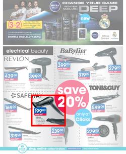 Clicks : You Pay Less (23 Aug - 6 Sept 2018), page 36