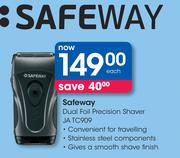 Safeway Dual Foil Precision Shaver JA TC909-Each