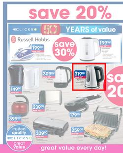 Clicks : You Pay Less (23 Aug - 6 Sept 2018), page 38