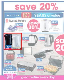 Clicks : You Pay Less (23 Aug - 6 Sept 2018), page 38