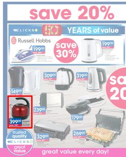 Clicks : You Pay Less (23 Aug - 6 Sept 2018), page 38