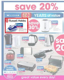 Clicks : You Pay Less (23 Aug - 6 Sept 2018), page 38