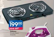 Safeway Double Spiral Hotplate-Each