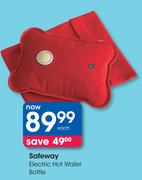 Safeway Electric Hot Water Bottle-Each