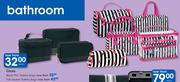 Clicks Black PVC Toiletry Bags-Each
