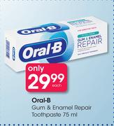 Oral-B Gum & Enamel Repair Toothpaste-75ml Each
