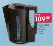 Mellerware 1.7Ltr Corded Kettle 18JBK-Each