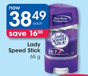 Lady Speed Stick-65g Each