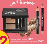 Sorbet Take A Brow Kit