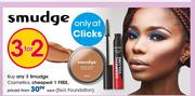 Smudge Cosmetics(Excl. Foundation)-Each