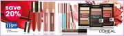 L'Oreal Lip And Eye Products-Each