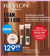 Revlon Candid Foundation, Concealer Or Powder-Each