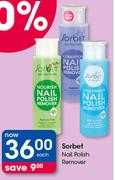 Sorbet Nail Polish Remover-Each