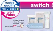 Clicks Cotton Products-Each