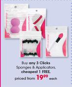 Clicks Sponges And Applicators-Each