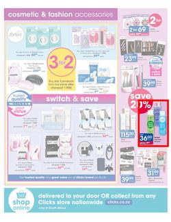 Clicks : You Pay Less (22 Aug - 5 Sept 2019), page 12