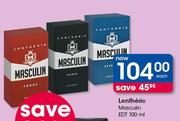 Lentheric Masculin EDT-100ml Each