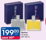 Revlon 24 Seven EDT-100ml Each