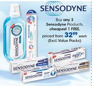 Sensodyne Products(Excl. Value Packs)-Each