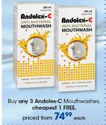 Andolex-C Mouthwashes-Each
