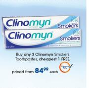 Clinomyn Smokers Toothpastes-Each