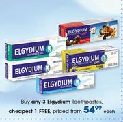Elgydium Toothpastes-Each