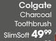 Colgate Charcoal Toothbrush Slimsoft