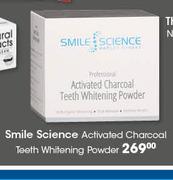 Smile Science Activated Charcoal Teeth Whitening Powder