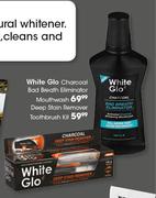 White Glo Charcoal Bad Breath Eliminator Mouthwash