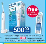 Philips Sonicare Cleancare Toothbrush & Handle