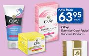Olay Essential Care Facial Skincare Products-Each