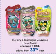 Montagne Jeunesse Facial Masks-Each
