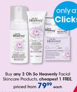 Oh So Heavenly Facial Skin Care Products-Each