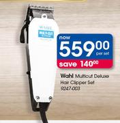 Wahl Multicut Deluxe Hair Clipper Set-Per Set