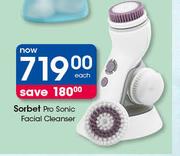 Sorbet Pro Sonic Facial Cleanser-Each