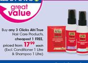 Clicks Afri True Hair Care Products (Excl. Conditioner 1 Litre & Shampoo 1 Litre)-Each