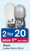 Dawn Ladies Roll-On-2 x 50ml