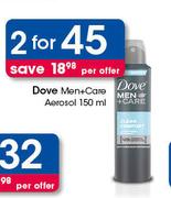 Dove Men+ Care Aerosol-2 x 150ml