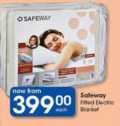 Safeway Fitted Electric Blanket-Each