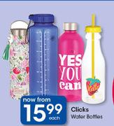Clicks Water Bottles-Each