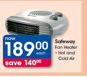 Safeway Fan Heater-Each